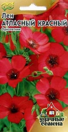 Лен Атласный красный /Удачные семена/ - Сезон у Дачи