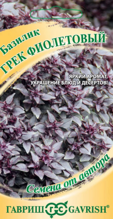 Базилик Грек фиолетовый (Гавриш) - Сезон у Дачи