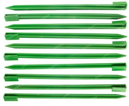 Фиксатор бордюрной ленты L-35см ЗЕЛЕНЫЙ (10шт.) ГС - Сезон у Дачи