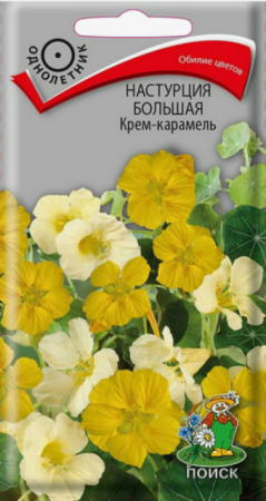 Настурция большая Крем-карамель (Поиск) - Сезон у Дачи