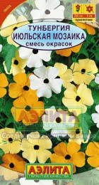 Тунбергия Июльская мозаика, смесь - Сезон у Дачи