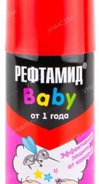 Аэрозоль от комар РЕФТАМИД Baby 100мл - Сезон у Дачи