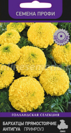 Бархатцы Антигуа Примроуз прямостоячие /Профи (Поиск) - Сезон у Дачи