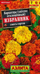 Бархатцы Избранник смесь отклоненные (Аэлита) - Сезон у Дачи