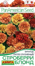 Бархатцы Строберри блонд (Аэлита) - Сезон у Дачи
