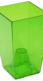 Горшок пласт д/орхидеи 1,8л Сильвия СТ-03 зеленый - Сезон у Дачи