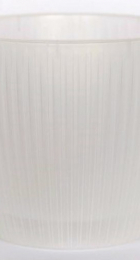 Горшок пласт Эви VipSet 1,5л Прозрачный с дренажной системой (Сантино) - Сезон у Дачи