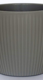 Горшок пласт Эви VipSet 1,5л Серый с дренажной системой (Сантино) - Сезон у Дачи