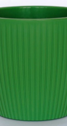 Горшок пласт Эви VipSet 1,5л Зеленый с дренажной системой (Сантино) - Сезон у Дачи