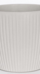 Горшок пласт Эви VipSet 4,5л Белый с дренажной системой (Сантино) - Сезон у Дачи