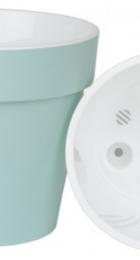 Горшок пласт Протея 9л мятный с вкладкой Ливингрин - Сезон у Дачи