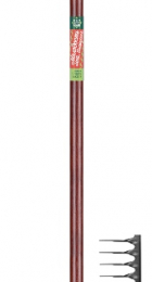 Грабли витые 12-зубые БЦМ Молодость Моя 340х1300мм деревянный черенок 1004-12-ч - Сезон у Дачи