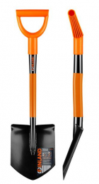 Лопата автомобильная Finland 185х225х700мм цельнометаллическая 2154 - Сезон у Дачи