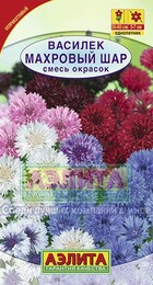 Василек Махровый шар смесь посевной - Сезон у Дачи