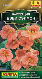 Настурция Бэби Сэлмон суперкомпактная (Аэлита) - Сезон у Дачи