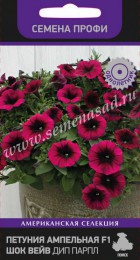 Петуния Шок Вейв Дип Парпл F1 ампельная - Сезон у Дачи