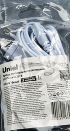 Провод д/светильников ULI-P*300 см белый UCX-PT3/L10-300/B white 1 sticker - Сезон у Дачи