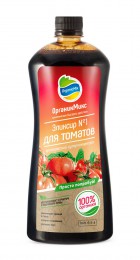 Удобрение ОрганикМикс Эликсир №1 для томатов 0,9л - Сезон у Дачи