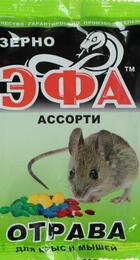 Зерна от грызунов ЭФА АССОРТИ 150гр ХИТ - Сезон у Дачи