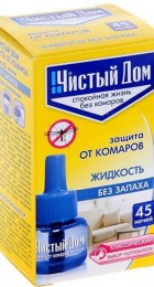 Жидкость от комар ЧИСТЫЙ ДОМ Ликвид 45 ночей - Сезон у Дачи