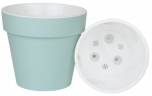 Горшок пласт Протея 9л мятный с вкладкой Ливингрин - Сезон у Дачи