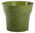 Горшок пласт Тоскана 1,45л D15 папоротник с поддоном (5пласт) - Сезон у Дачи