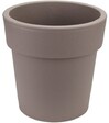 Кашпо пласт Тубус 2,5л 200мм Французский серый (М-пластика) - Сезон у Дачи