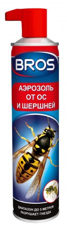 Аэрозоль BROS от ос и шершней 300мл - Сезон у Дачи