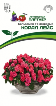 Бальзамин махровый Корал Лейс F1 (Партнер) - Сезон у Дачи