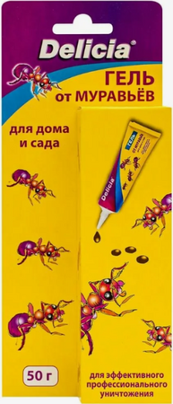 Гель от муравьев DELICIA 50гр - Сезон у Дачи
