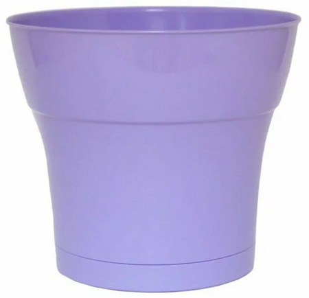 Горшок пласт Тоскана 2,25л d17 лаванда с поддоном (5пласт) - Сезон у Дачи