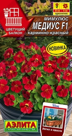 Мимулюс Медиус F1 Карминно-красный (Аэлита) - Сезон у Дачи