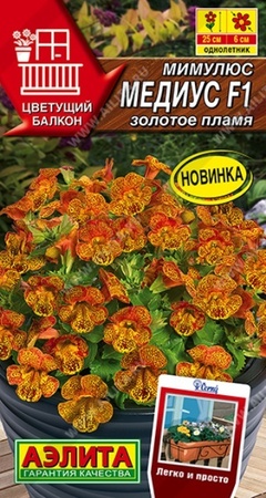 Мимулюс Медиус F1 Золотое пламя (Аэлита) - Сезон у Дачи