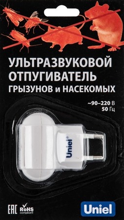 Отпугиватель Uniel от насекомых и грызунов ультразвуковой UDR-E10 - Сезон у Дачи
