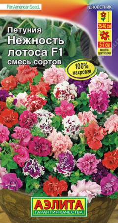 Петуния Нежность Лотоса F1 смесь (Аэлита) - Сезон у Дачи