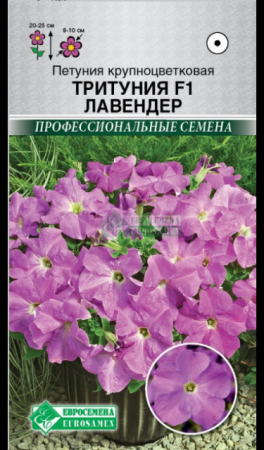 Петуния ТРИТУНИЯ F1 ЛАВАНДЕР крупноцветковая (Евросемена) - Сезон у Дачи