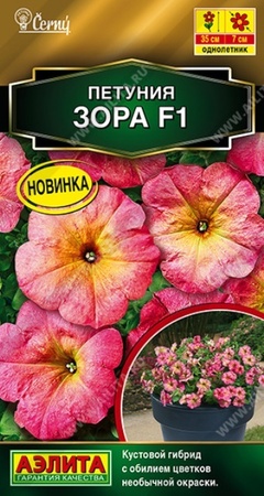 Петуния Зора F1 многоцветковая (Аэлита) - Сезон у Дачи