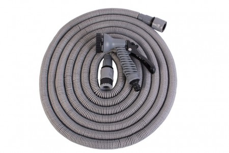 Шланг LISTOK растяг. садовый 1/4" 15м + комплект - Сезон у Дачи