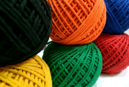 Шпагат х/б 100м 1500текс цветной ассорти (ЭБИС) - Сезон у Дачи