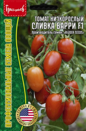 Томат Сливка Барри F1 низкорослый (Barrie) /Rijder Seeds (Григорьев) - Сезон у Дачи