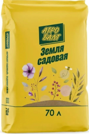 Торф Агробалт садовая земля 70л - Сезон у Дачи