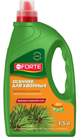 Удоб BONA FORTE д/хвойных лето-осень 1,5л - Сезон у Дачи
