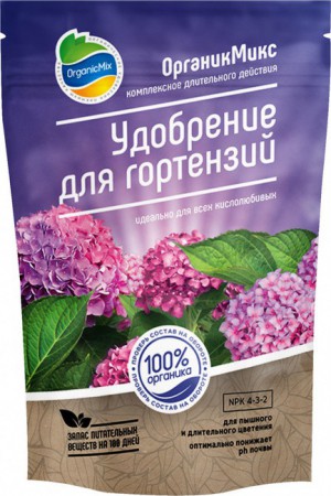 Удобрение ОрганикМикс Для гортензий 800гр - Сезон у Дачи